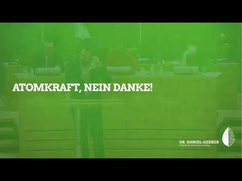 Rede im Landtag: Atomkraft, nein danke!