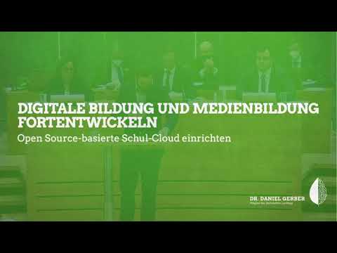Rede im Landtag: Digitale Bildung und Medienbildung fortentwickeln