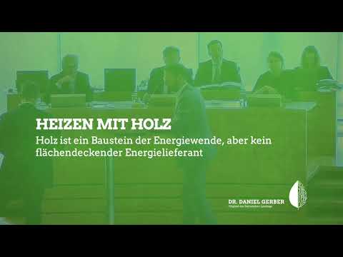 Rede im Landtag: Holz ist ein Baustein der Energiewende, aber kein flächendeckender Energielieferant