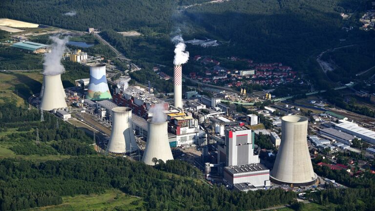 Kraftwerk Turów, Luftaufnahme (2019)
