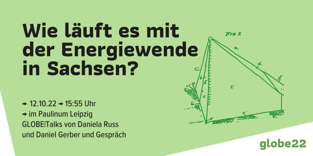 Sharepic zur Veranstaltung mit dem Titel „Wie läuft es mit der Energiewende in Sachsen?“